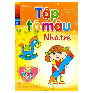Sách: Tập Tô Màu Nhà Trẻ (  Trọn bộ Túi 8 Cuốn)