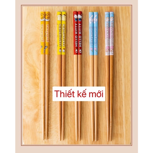 Đũa, muỗng / thìa Sanrio, Line Friends hình Hello Kitty, Pompom Purin, My Melody, Cinamonroll, Keroppi,…