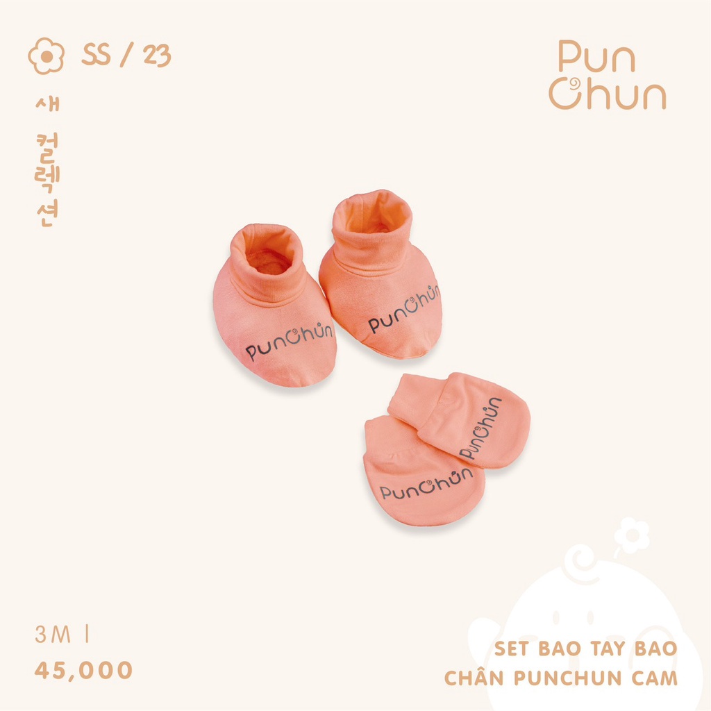 Punchun - Sét Mũ , Bao tay chân PCK1GUC04523
