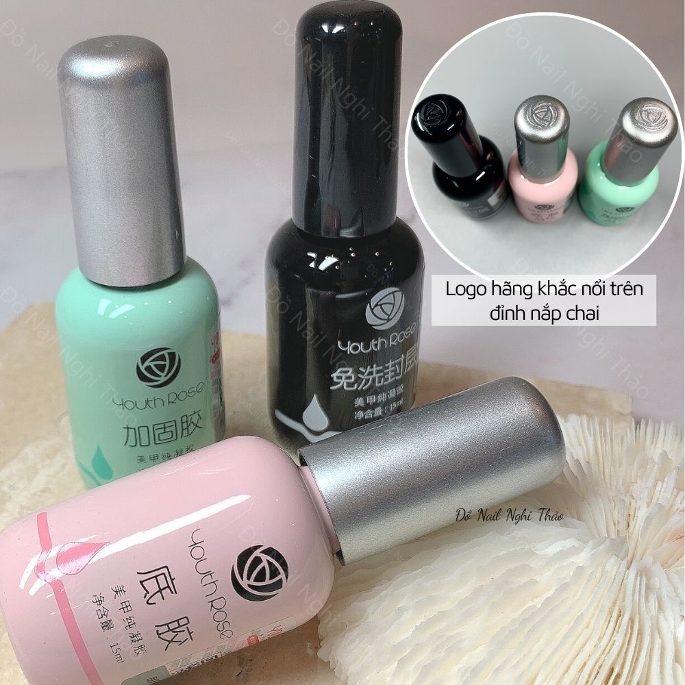 Base top hoa hồng chính hãng 15ml combo 3 chai