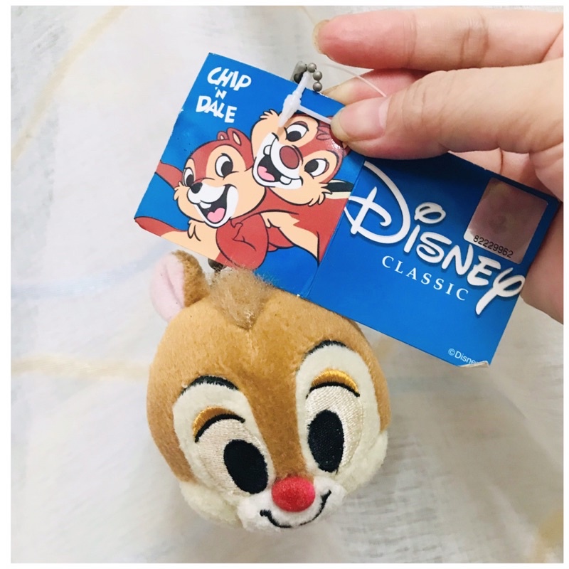 Gấu bông móc khóa ví đề xu hình sóc chuột phim hoạt hình Disney(2hand)