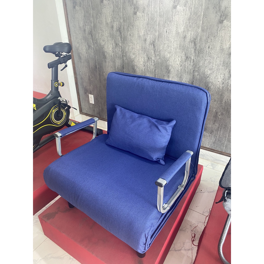 Ghế sofa giường 2 trong 1 tiện lợi cho dân văn phòng, Ghế sofa giường gấp gọn khung thép chắc chắn | BigBuy360 - bigbuy360.vn