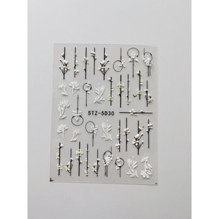 sticker lụa các mẫu hot miếng dán móng