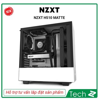 Vỏ Case NZXT H510 MATTE (Mid Tower/Màu Đen/Mầu Trắng)