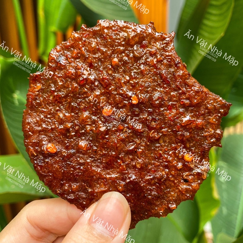 6g x 1 Gói Khô Cá Da Bò Satế Cay Thanh Phát Miếng Tròn