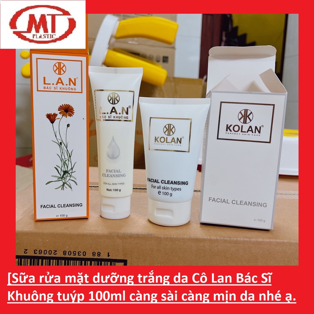 Sữa rửa mặt Cô lan bác sĩ khuông tuýp 100ml đánh bay mụn nám