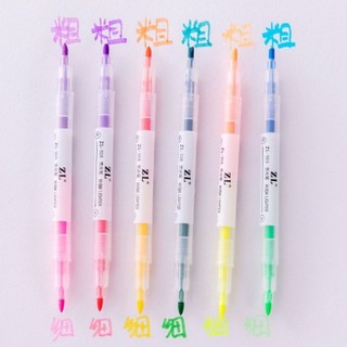 Set bút highlight - bút dạ quang 6/ 12 màu sắc cute