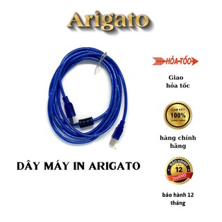 Dây usb máy in,cáp kết nối máy in 1.5M 3M 5M Xanh Arigato