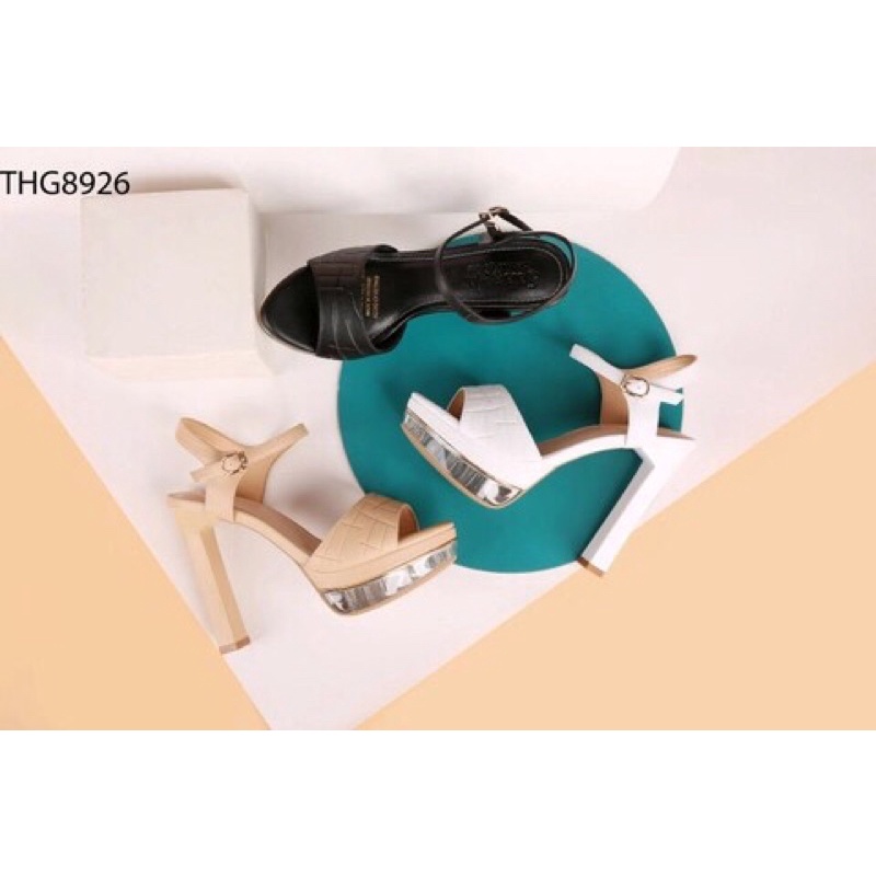 Sandal cao gót 12 phân Thiên Hương.THG 8926