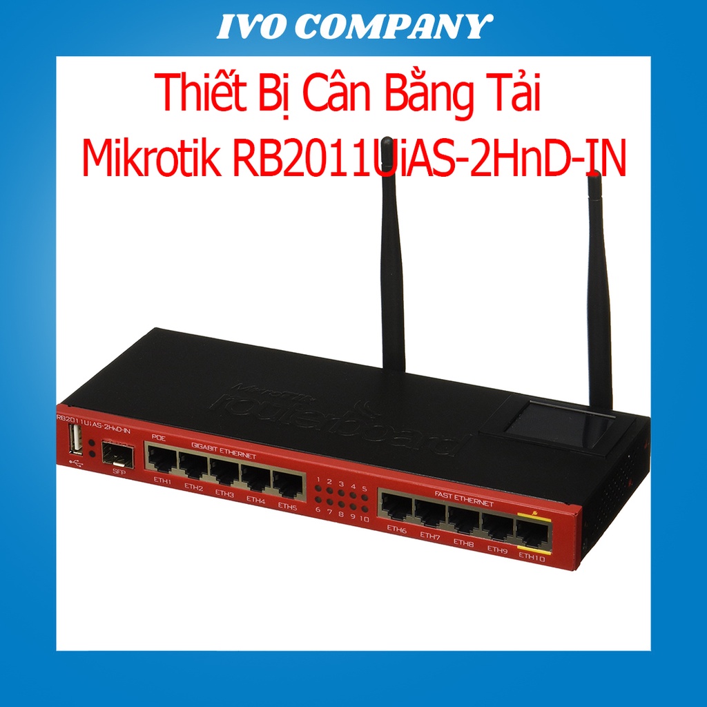 Thiết Bị Cân Bằng Tải Mikrotik RB2011UiAS-2HnD-IN