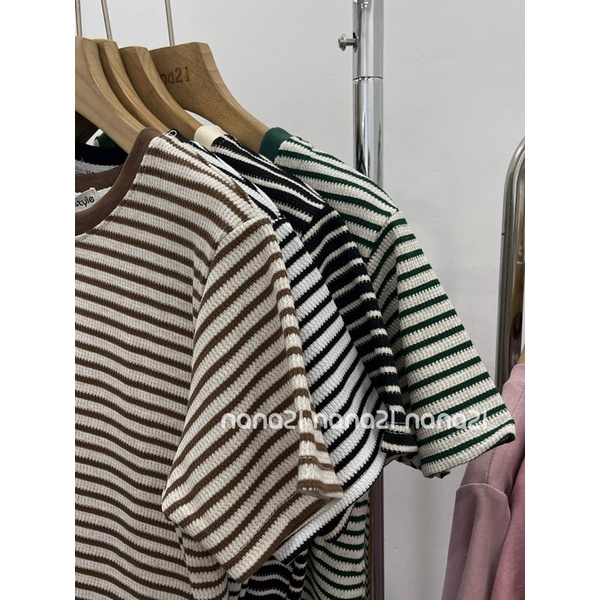 Áo pull kẻ ngang Nana21 Nanastore21