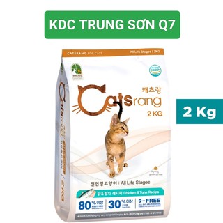 Catsrang 2kg cho mèo mọi lứa tuổi - thức ăn mèo nhập khẩu hàn quốc