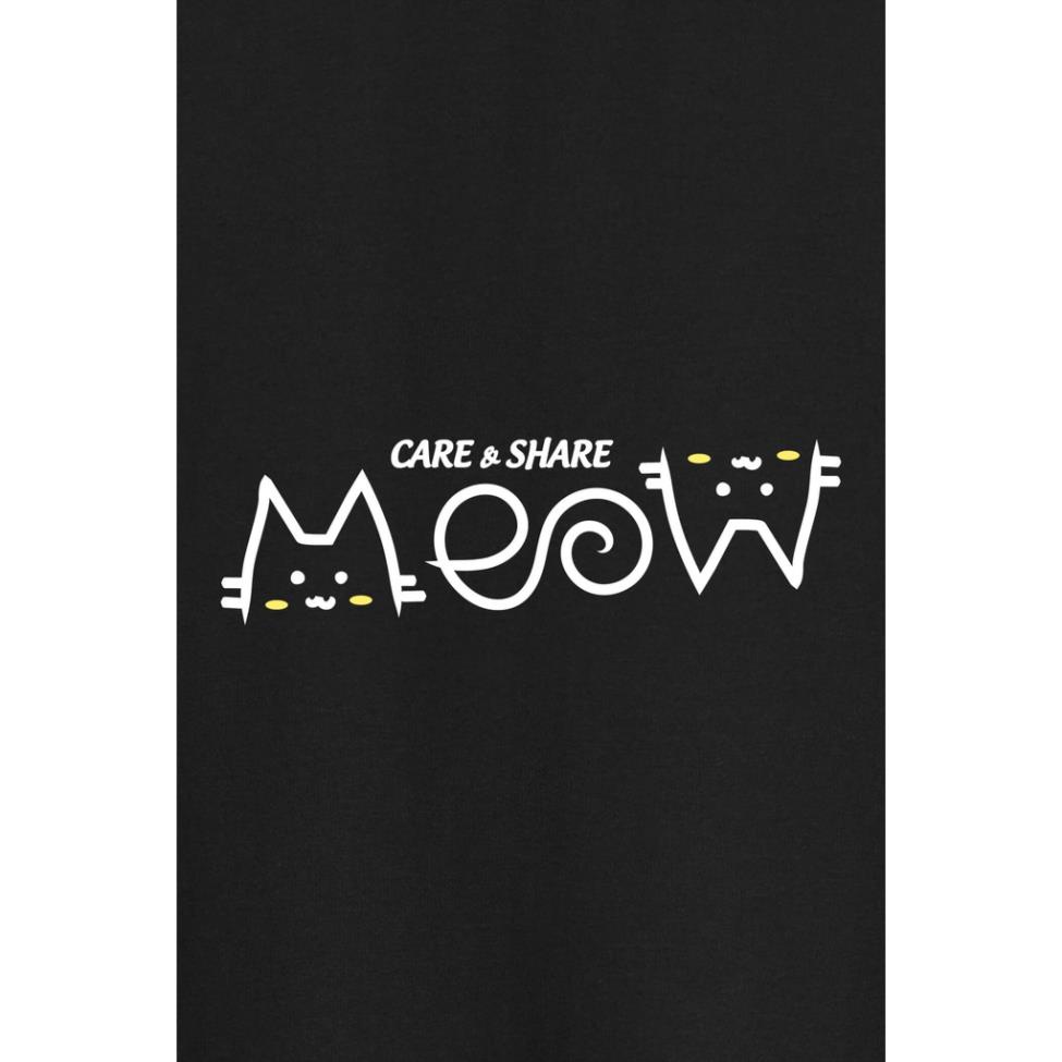 Áo thun nam Cotton in Meow Basic Care & Share - thương hiệu Coolmate chất lượng cao