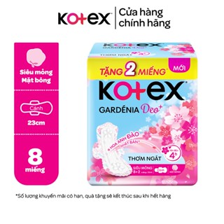 Tặng 2M miếng đến khi hết hàng Băng vệ sinh Gardenia Deo+ - Hoa Anh Đào