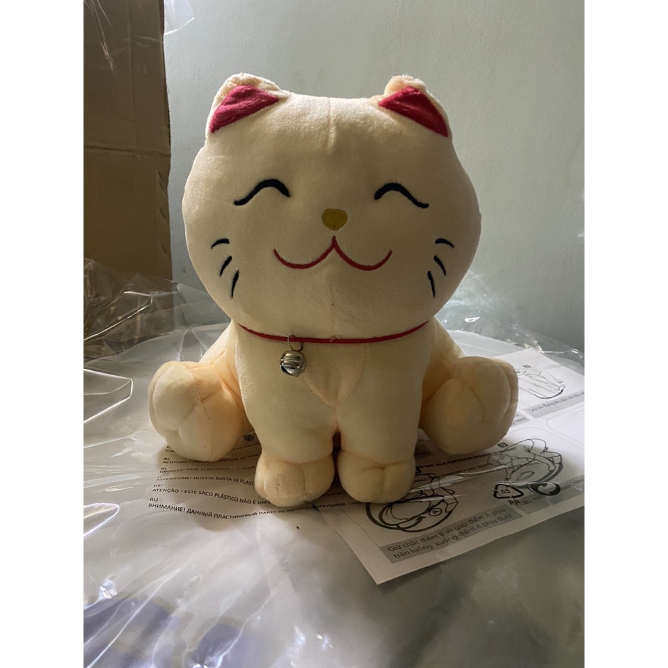 GẤU BÔNG MÈO THẦN TÀI QUÀ TẶNG SỮA NUTIFOOD