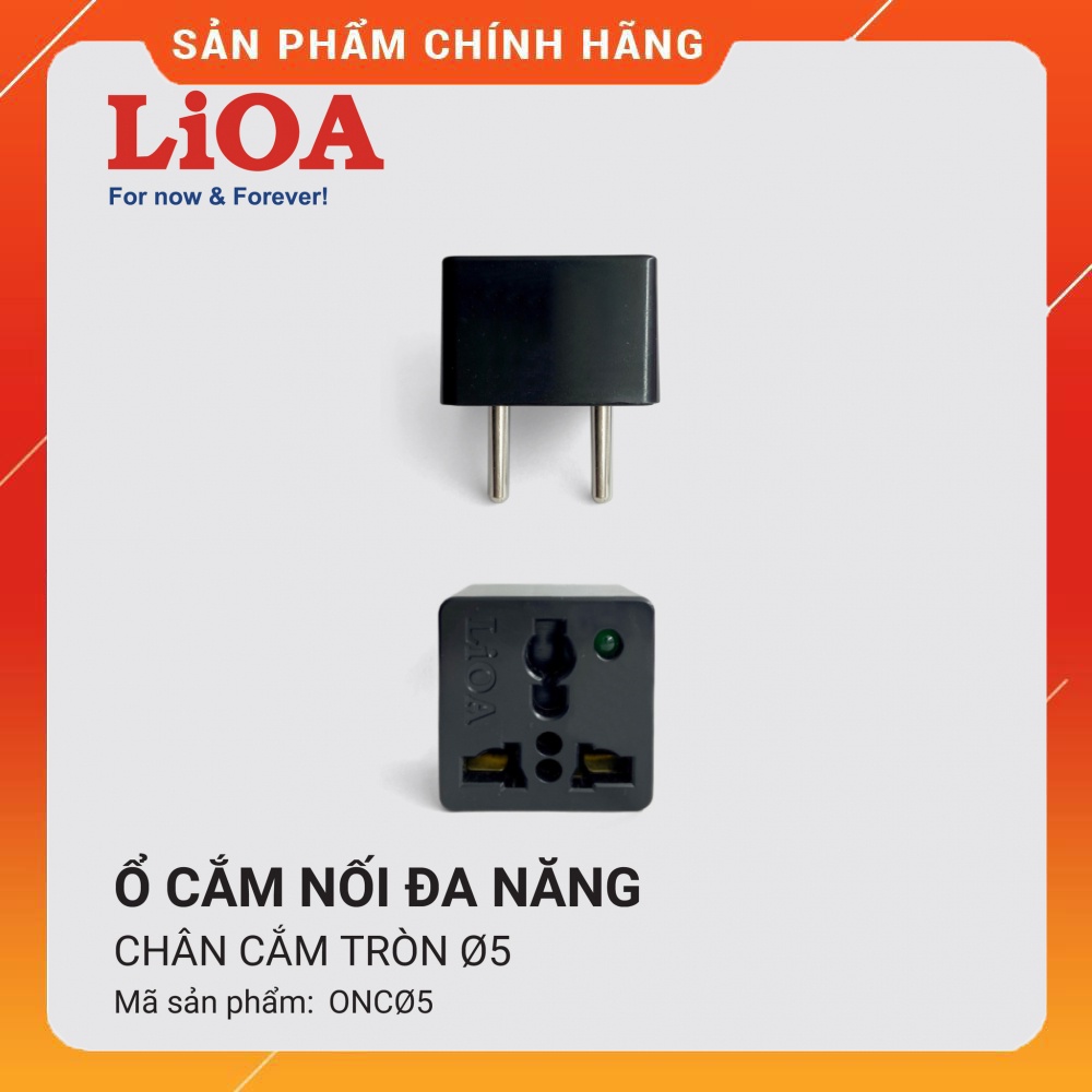 Phích cắm chuyển đổi 3 chấu sang 2 chấu đa năng chuyển 3 chân sang 2 chân