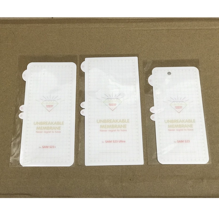 Miếng dán dẻo PPF cho Samsung Galaxy S23 Ultra, S23 Plus, S23