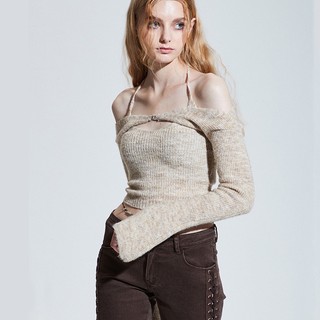 [ẢNH THẬT] SET ÁO LEN CROPTOP SEXY HÀNG CAO CẤP