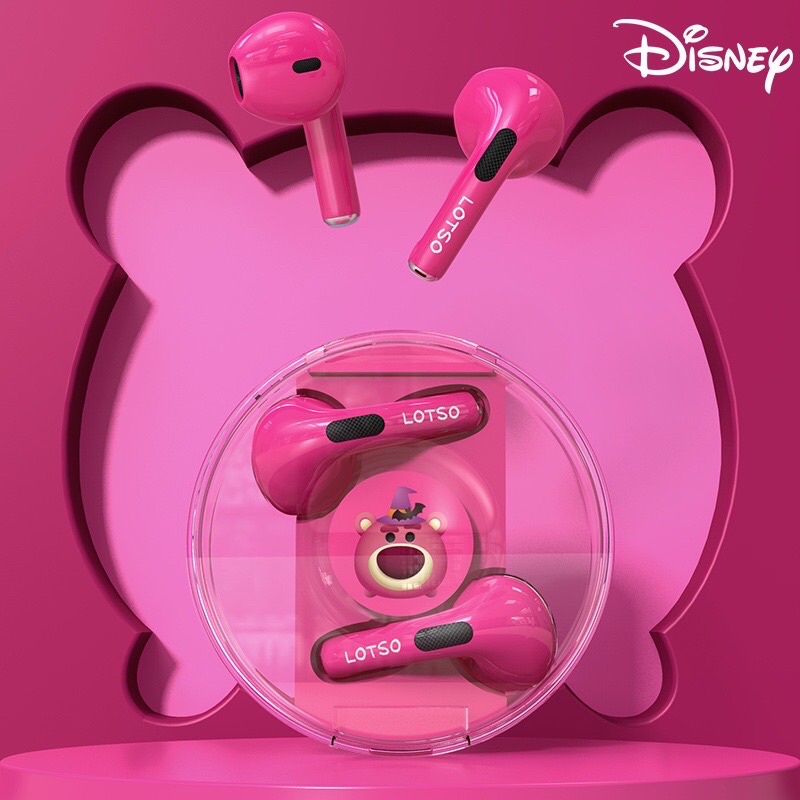 ( MẪU MỚI )Tai nghe DISNEY LOTSO hộp trắng Tsum Tsum