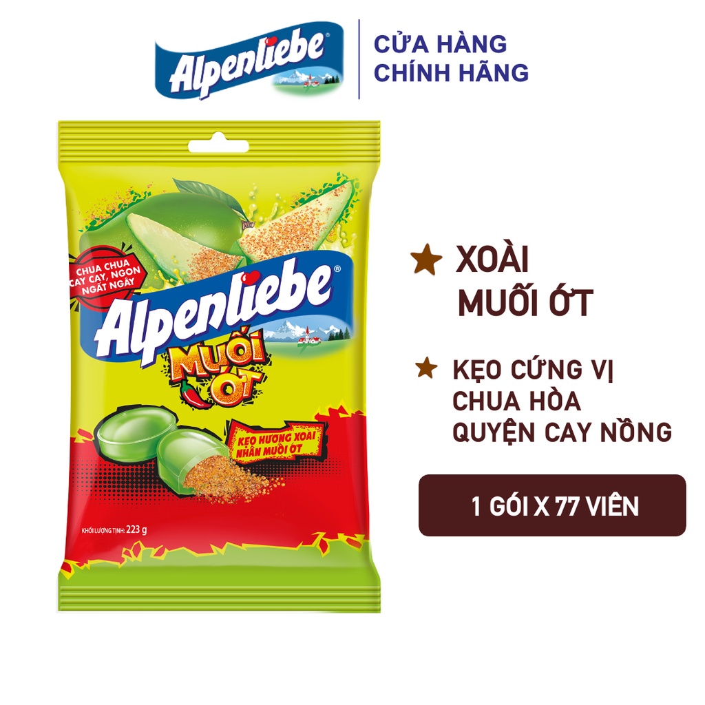 Kẹo cứng Alpenliebe nhiều hương (Gói to)