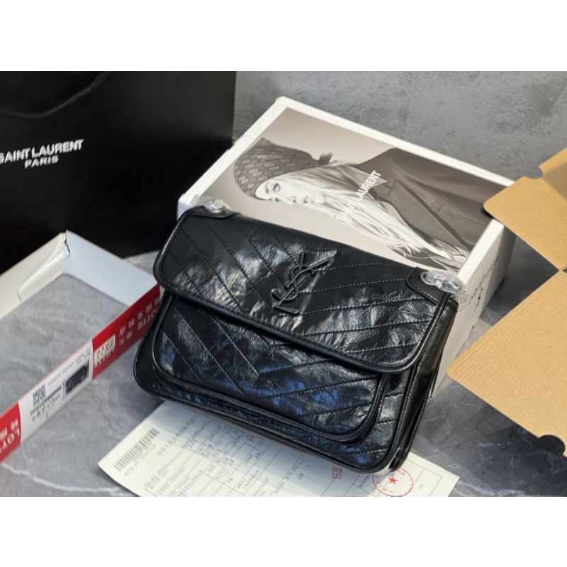 Túi nữ thời trang Niki sz28cm hàng Super da thật fullbox vip cực xịn