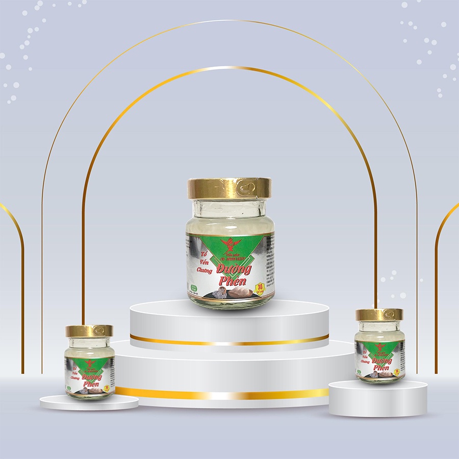 10 hủ Yến Sào BIRD NEST 30% tổ yến chưng đương phèn