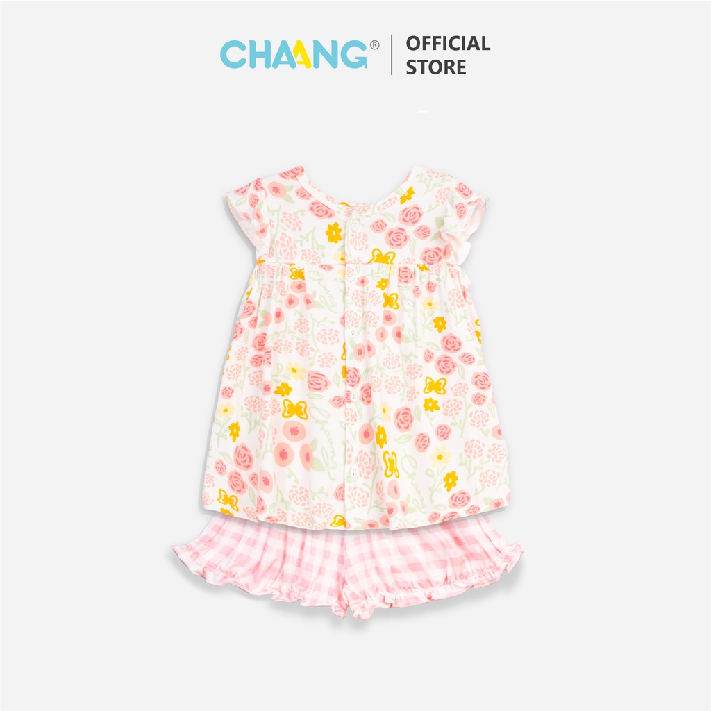 [CHAANG] Bộ cộc cúc giữa Spring rose hồng