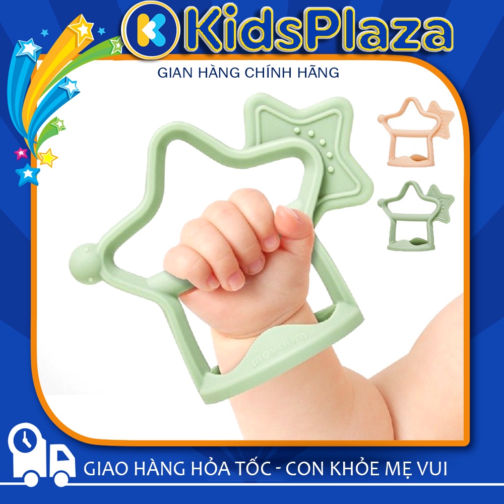 Gặm nướu đeo tay silicon hình ngôi sao Moyuum Hàn Quốc