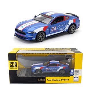 Mô hình xe ford mustang gt 2018 tỉ lệ 1:34 cca