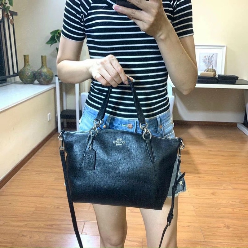 📛RẺ VÔ ĐỊCH📛TÚI COA*CH SMALL KEYSEY DA THẬT NỮ