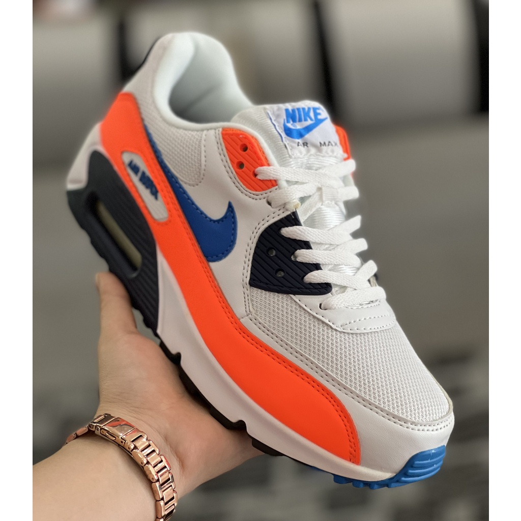 Ảnh thật giày thể thao đế hơi nike airmax 90 nam full box