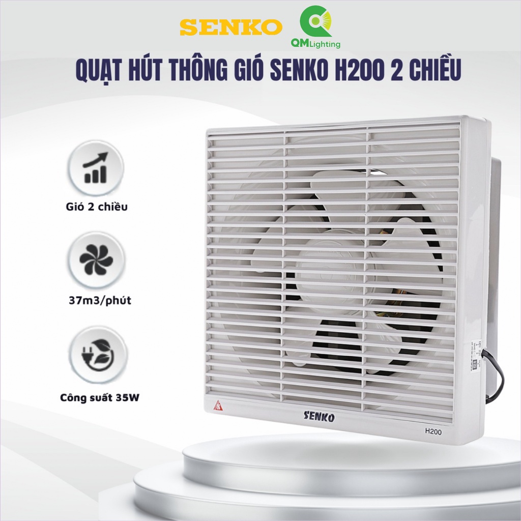 Quạt hút thông gió SENKO H250 - hàng chính hãng