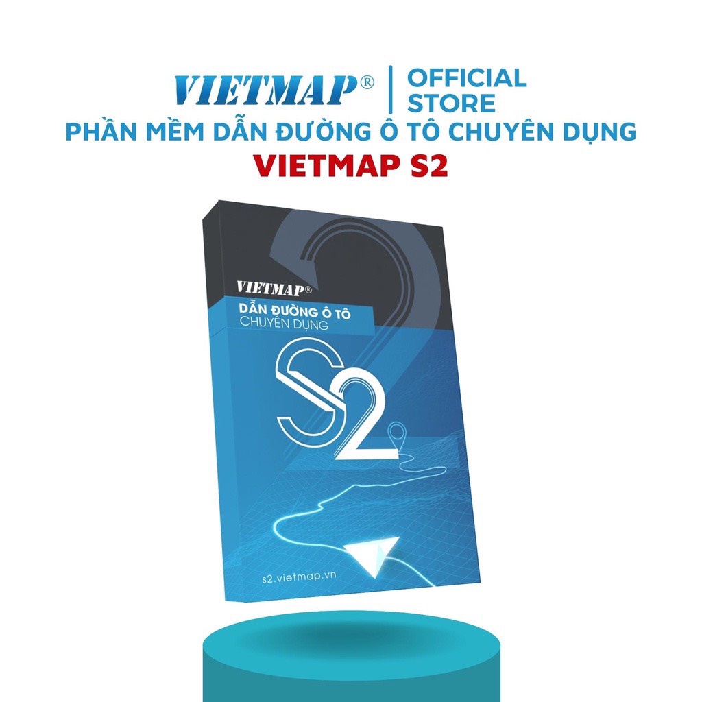 Phần mềm S2 Vietmap dẫn đường cảnh báo giao thông- Bản quyền chính hãng