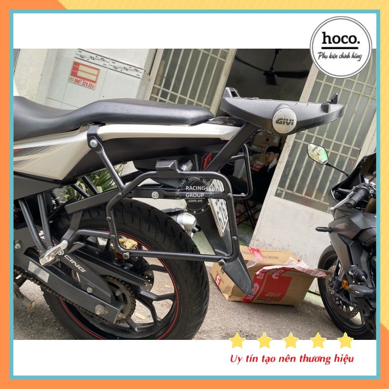Baga Lắp thùng hông 2 bên FZ150Fi  Givi  SBL Chính hãng
