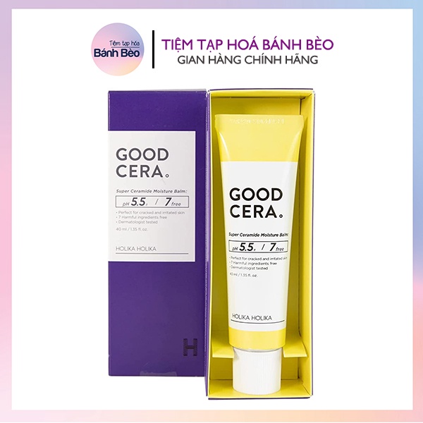 Kem dưỡng siêu ẩm phục hồi đa dụng Holika Holika Good Cera Super Ceramide Moisture Balm 40ml