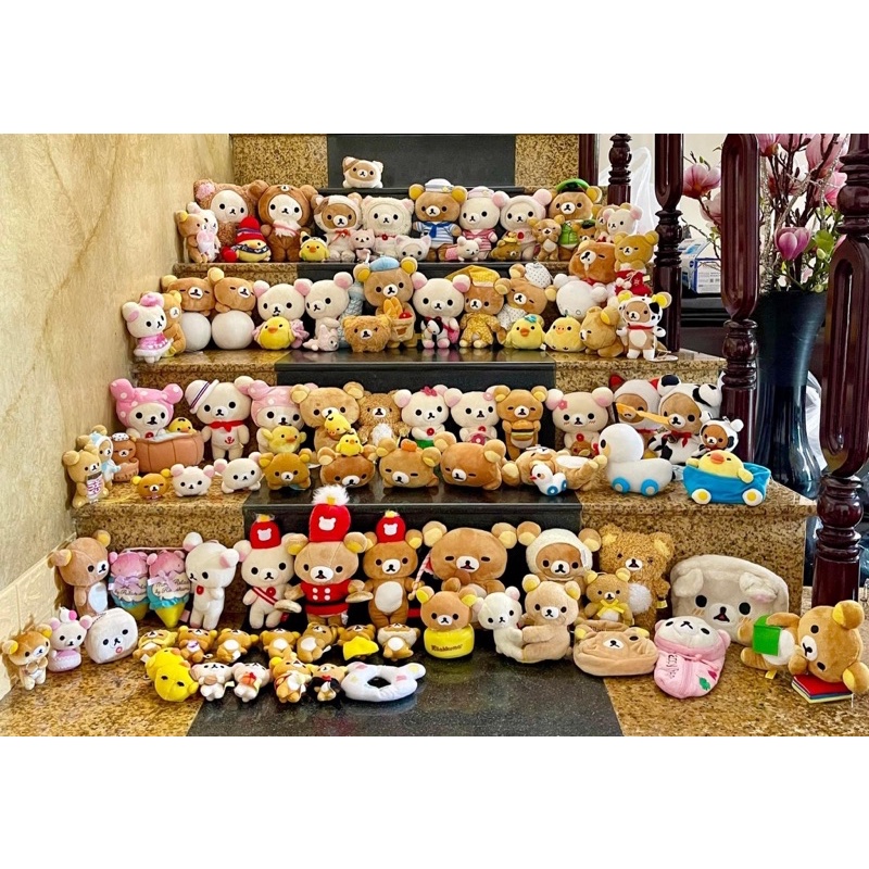 Gấu bông rilakkuma & friends nhồi bông