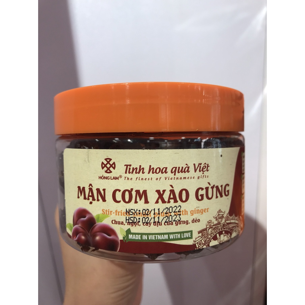 Mận cơm xào gừng Hồng Lam