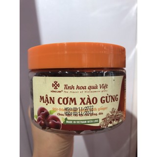 Mận cơm xào gừng Hồng Lam