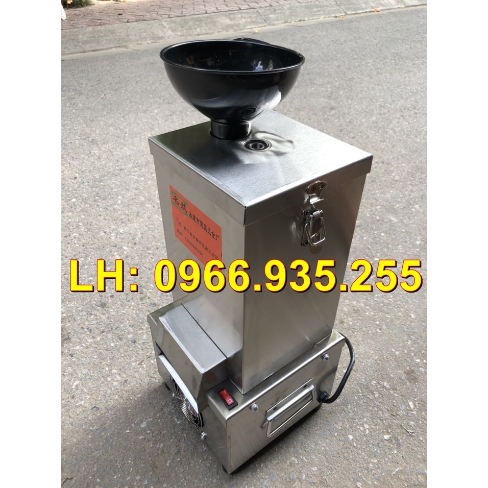 Máy bóc vỏ lạc inox năng suất 50kg/h
