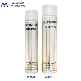 [CHÍNH HÃNG ]Gôm xịt tóc Butterfly Shadow 150ml/320ml/600ml