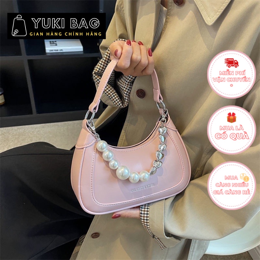 Túi xách nữ đeo chéo, đeo vai Yuki, dùng đi chơi , đi học , đi làm, chất da đẹp, cao cấp size 28cm YB370