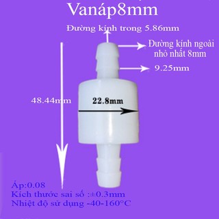 Van Nước Một Chiều Cho Ống Mềm (Có ÁP Suất)