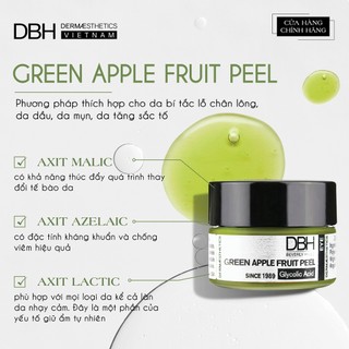MẶT NẠ PEEL DA DBH- GREEN APPLE FRUIT PEEL 14.18ML