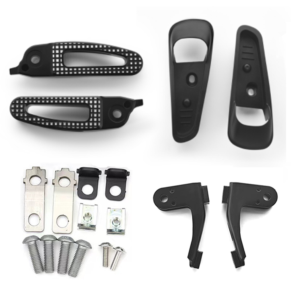 Bàn Đạp Để Chân Bằng Nhôm + ABS Màu Đen Cho Xe Máy Vespa gts 300 gts300 gts300 gts 300 2021 2022