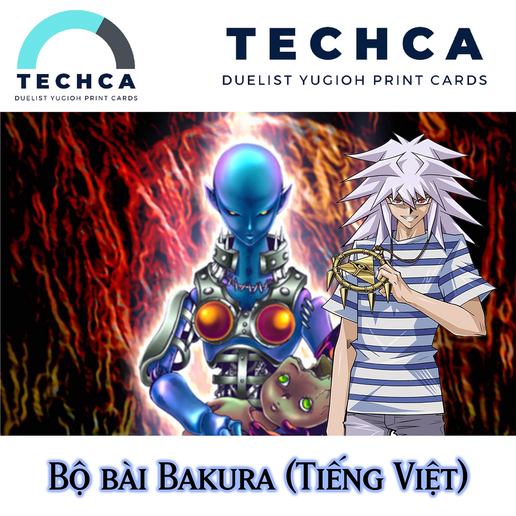 Bài In Tiếng Việt - Bộ bài Yugioh - Bakura Deck
