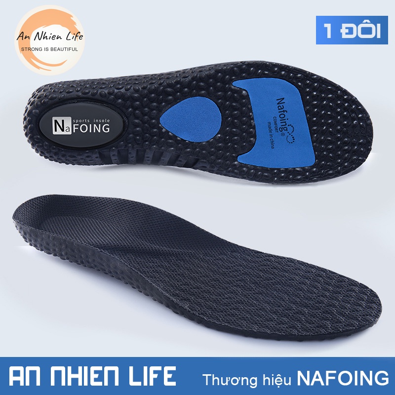 Lót Giày Thể Thao Cao Cấp Nafoing Siêu Êm Chân, Chống Sốc cho Nam Nữ