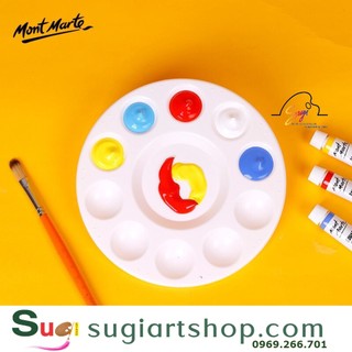 [ Sugi Art Shop ] Khay Bảng pha màu Nhựa (Palette) - Khay pha màu
