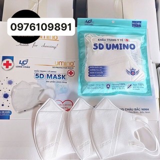 10 chiếc khẩu trang 5d mask umino