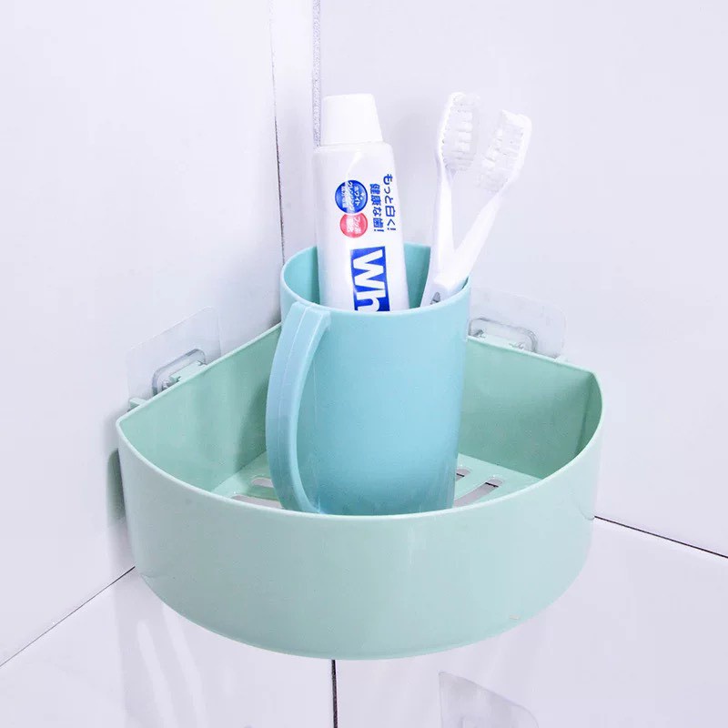 Kệ Tam Giác Dán Góc Tường Để Đồ Nhà Tắm – Giá dính tường để đồ  88231 THẾ GIỚI TIỆN ÍCH