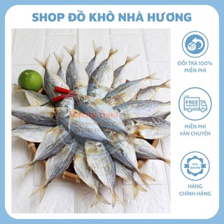 Cá Khô chỉ vàng, cá chỉ vàng khô nguyên con loại 1 dày thịt Phan Rí Cửa bịch 500gr